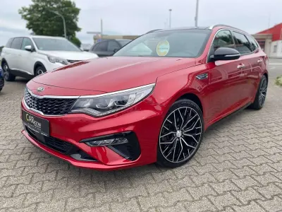Gebraucht Kia Optima GT-Line 136 PS (100 kW) 2019 (cr5) runway red met. Kombi