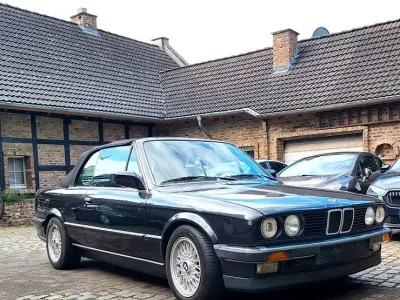 Gebraucht BMW 320 Cabriolet 129 PS (94 kW) 1988 Schwarz Cabrio
