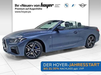 Neu BMW 420 M Sport 184 PS (135 kW) 2025 Blau Cabrio