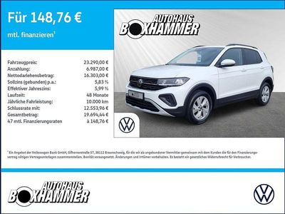 Gebraucht VW T-Cross Life 116 PS (85 kW) 2025 Weiß SUV