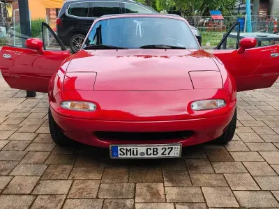 Gebraucht Mazda MX5 131 PS (96 kW) 1994 Rot Cabrio