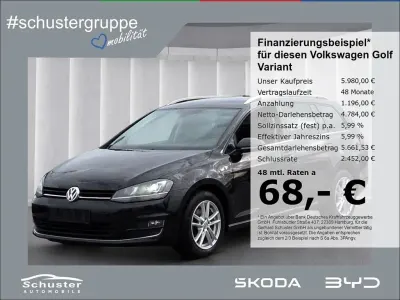 Gebraucht VW Golf VII Highline 150 PS (110 kW) 2013 Schwarz Kombi