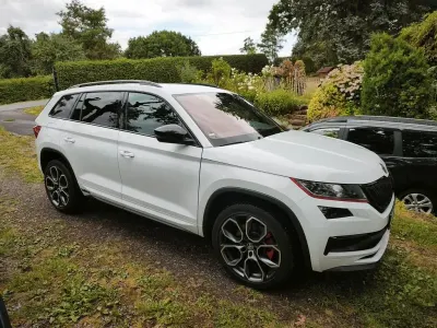 Gebraucht Skoda Kodiaq RS 239 PS (175 kW) 2019 Weiß SUV