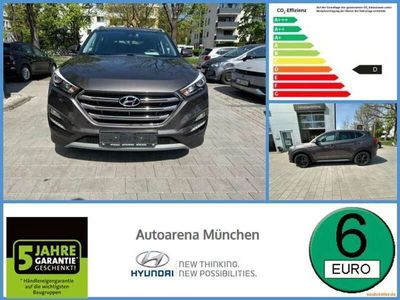 gebraucht Hyundai Tucson 1.6 Style 4xSHZ SpurH LM 2xKlima Navi