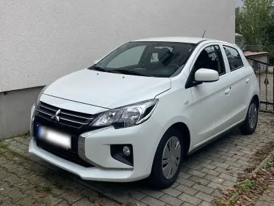 Gebraucht Mitsubishi Space Star Spirit 71 PS (52 kW) 2021 Weiß Kleinwagen