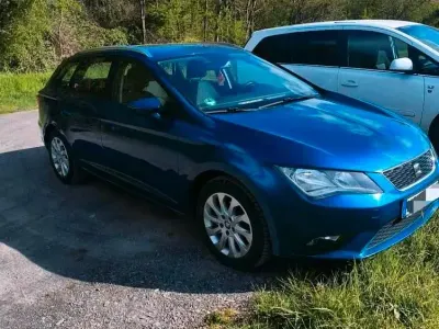Second-hand Seat Leon ST 122 CP (89 kW) 2015 Albastru Break