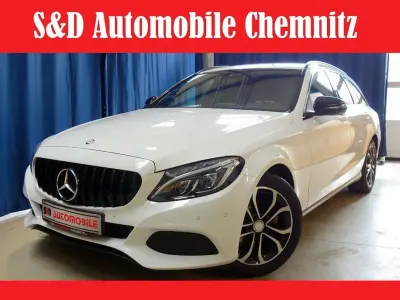 Gebraucht Mercedes C180 AMG line 156 PS (114 kW) 2017 Weiß Kombi