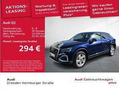 Gebraucht Audi Q2 Advanced Plus 150 PS (110 kW) 2025 Blau (navarrablau metallic) SUV