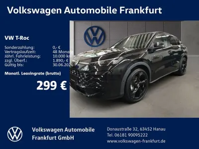 Neu VW T-Roc Cabriolet R-line 150 PS (110 kW) 2026 Schwarz SUV