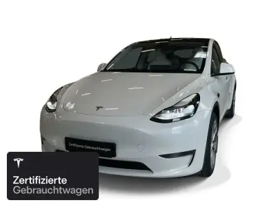 Gebraucht Tesla Model Y Long Range AWD 258 kW (351 PS) 2023 Pearl white multicoat SUV