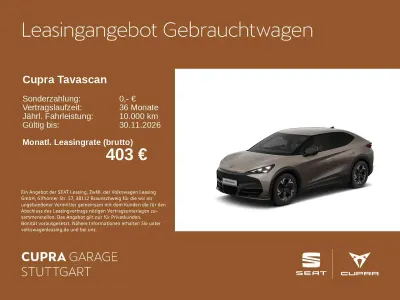 Gebraucht Cupra Tavascan Endurance 210 kW (286 PS) 2025 Atacama desert SUV