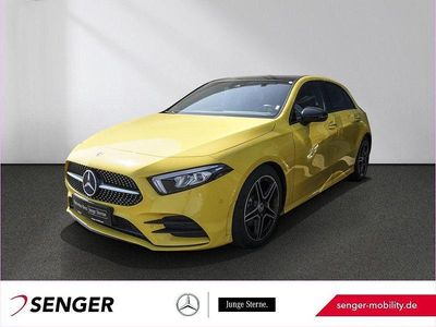 Gebraucht Mercedes A200 AMG 150 PS (110 kW) 2022 Gelb Limousine