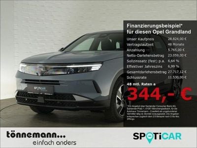 Neu Opel Grandland X Edition 145 PS (106 kW) 2025 Grau SUV
