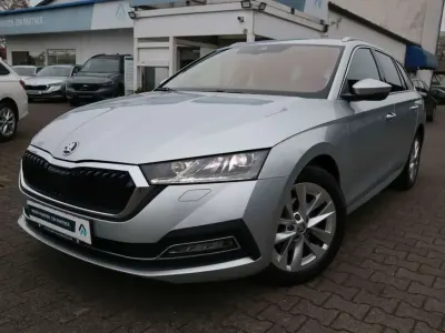 Brugt Skoda Octavia Style 150 HK (110 kW) 2021 Sølv Stationcar