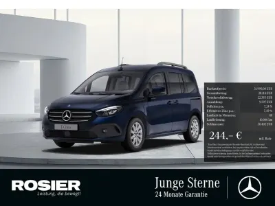 Gebraucht Mercedes T180 Progressive 131 PS (96 kW) 2025 Blau / cavansitblau Van / Kleinbus
