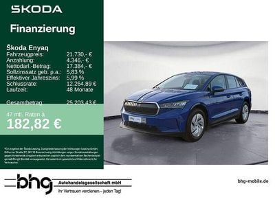 Blau Gebraucht 2022 Skoda Enyaq iV SUV | 21.730 € (Fairer Preis)