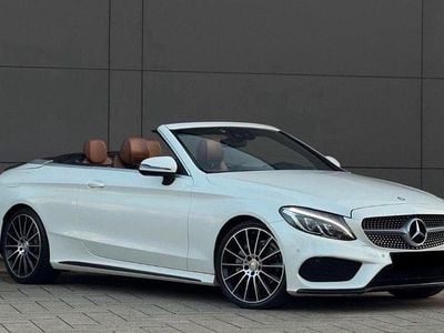 Gebraucht Mercedes C220 AMG 170 PS (125 kW) 2016 Weiß Cabrio