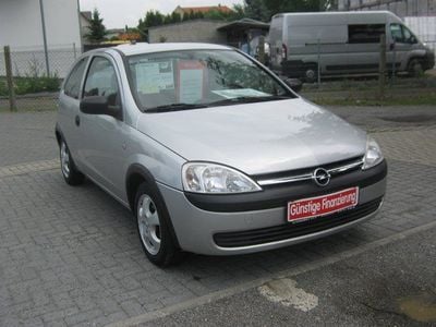 Gebraucht Opel Corsa Basis 58 PS (42 kW) 2003 Silber Limousine