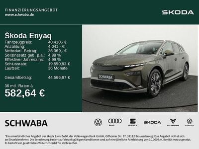 Gebraucht Skoda Enyaq iV 150 kW (204 PS) 2025 Grün SUV