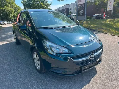 Gebraucht Opel Corsa Edition 69 PS (50 kW) 2016 Grün Kleinwagen