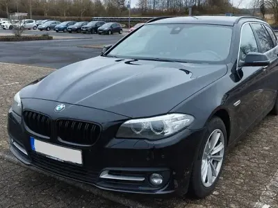 Gebraucht BMW 518 Sport Line 150 PS (110 kW) 2014 Schwarz Kombi
