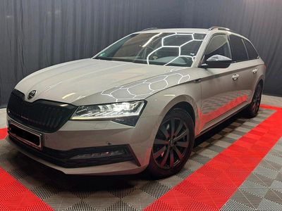 Gebraucht Skoda Superb SportLine 150 PS (110 kW) 2021 Silber Kombi