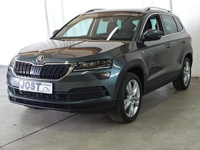 Gebraucht Skoda Karoq Clever 110 PS (80 kW) 2021 Quarzgrau metallic SUV