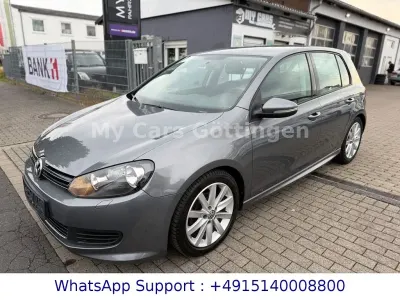 Gebraucht VW Golf VI Trendline 105 PS (77 kW) 2011 Grau Kleinwagen