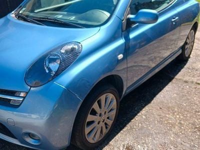 Usata Nissan Micra C+C Premium Edition 88 CV (64 kW) 2006 Blu Cabrio