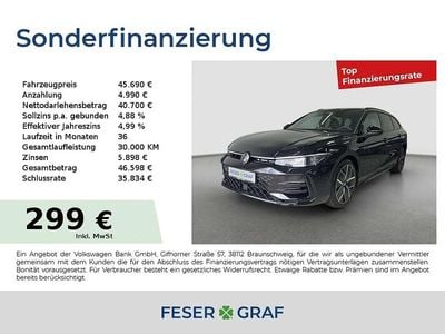 Usata VW Passat R-line 193 CV (141 kW) 2025 Nero Station wagon