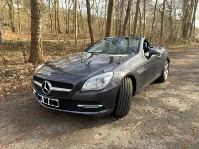 Gebraucht Mercedes SLK200 184 PS (135 kW) 2014 Grau Cabrio