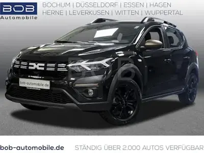 Gebraucht Dacia Sandero Extreme 110 PS (80 kW) 2024 Schwarz metallic (schwarz) Limousine