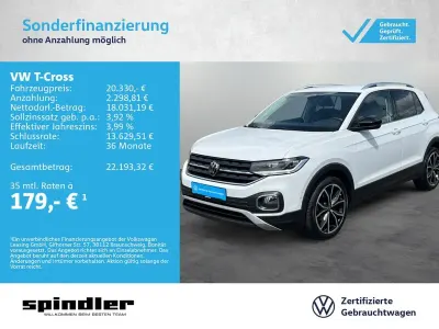 Gebraucht VW T-Cross Style 110 PS (80 kW) 2022 Weiß SUV