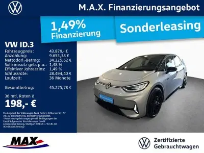 Gebraucht VW ID.3 GTX 239 kW (326 PS) 2025 Scale silver metallic Kleinwagen