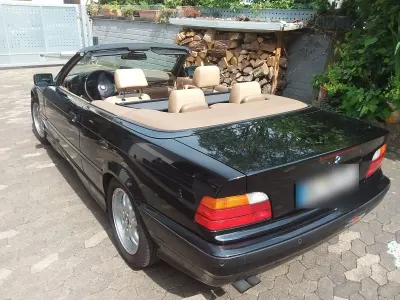 Gebraucht BMW 328 Cabriolet Sport Line 193 PS (141 kW) 1998 Schwarz Cabrio