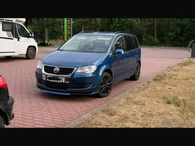 Gebraucht VW Touran 105 PS (77 kW) 2007 Blau Van / Kleinbus