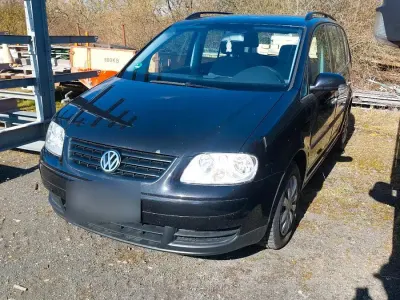 Gebraucht VW Touran 116 PS (85 kW) 2005 Schwarz Van / Kleinbus