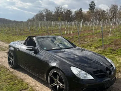 Gebraucht Mercedes SLK200 163 PS (119 kW) 2007 Schwarz Cabrio