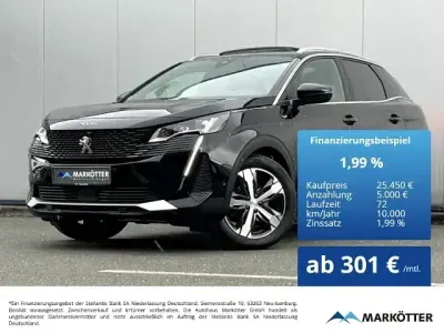Gebraucht Peugeot 3008 GT 131 PS (96 kW) 2023 Schwarz SUV