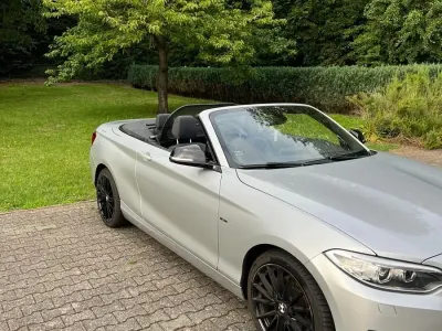 Gebraucht BMW 220 Sport Line 190 PS (139 kW) 2015 Silber Cabrio