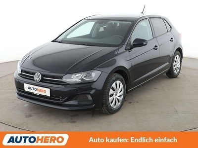 Gebraucht VW Polo Comfortline 95 PS (69 kW) 2021 Schwarz Kleinwagen