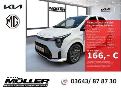 Neu Kia Picanto Vision 68 PS (50 kW) 2025 Weiss Kleinwagen