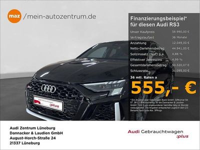 Schwarz Gebraucht 2022 Audi RS3 Comfort Limousine | 56.990 € (Teuer)