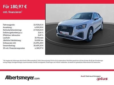 Gebraucht Audi Q2 S-Line 150 PS (110 kW) 2024 Weiß SUV