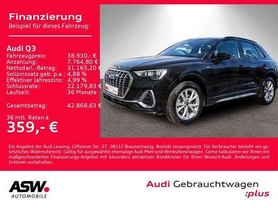 Usata Audi Q3 S-Line 150 CV (110 kW) 2025 Nero SUV