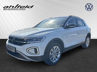 Pure white Gebraucht 2023 VW T-Roc Style SUV | 28.280 € (Teuer)
