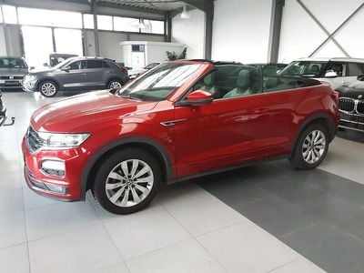 Gebraucht VW T-Roc Cabriolet R-line 150 PS (110 kW) 2022 Rot Cabrio