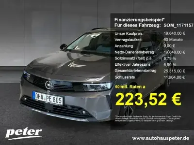 Gebraucht Opel Astra Edition 110 PS (80 kW) 2024 Vulkan grau (metalli Kleinwagen
