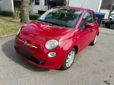 Gebraucht Fiat 500 2010 Rot Kleinwagen