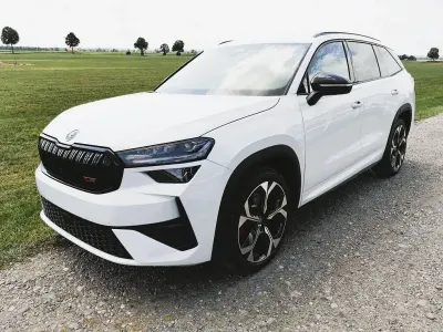 Neu Skoda Kodiaq RS 265 PS (194 kW) 2026 Moonweiss metallic SUV